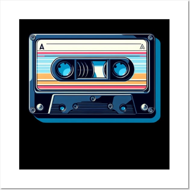 retro cassette tape Wall Art by Anthony88